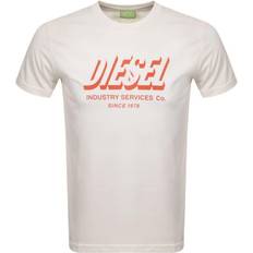 Diesel Polyester T-shirts Diesel T-Diegos A5 T-shirt - White