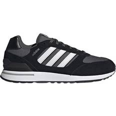 Adidas 45 - Herren Laufschuhe Adidas Run 80s M - Core Black/Cloud White/Grey Six