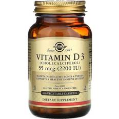 Solgar Vitamin D3 (Cholecalciferol) 55Mcg 2200 IU 100 st