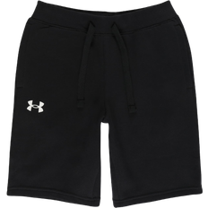 Under Armour Boy's Rival Cotton Shorts - Black (1363508-001)