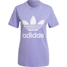 adidas Women's Adicolor Classics Trefoil T-shirt - Light Purple