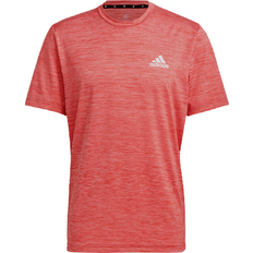 Adidas Aeroready Designed To Move Sport Stretch T-shirt Men - Scarlet Mel.