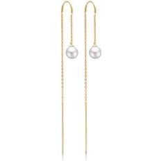 Mads Z Divine Earrings - Gold/Pearls