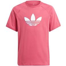 adidas Junior Adicolor Graphic T-Shirt - Wild Pink (GN7436)