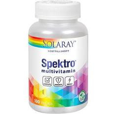 Multivitaminer Vitaminer & Mineraler Solaray Spektro Multivitamin 100 st