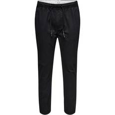 3XL - Baumwolle - Chinos - Herren Hosen Only & Sons Solid Colored Chinos - Black/Black