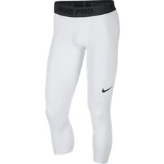 Nike Men - White Tights Nike Pro Tights Men - White/Black