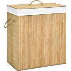 Tre Skittentøyskurver vidaXL bamboo (320740)