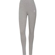 Adidas Women's Adicolor Classics 3-Stripes Tights - Medium Gray Heather