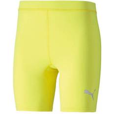 Gelb - Herren Lange Unterhosen Puma Liga Baselayer Short Tights Men - Fluo Yellow