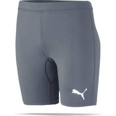 Herren - Weiß Lange Unterhosen Puma Liga Baselayer Short Tights Men - Steel Grey