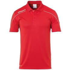 Uhlsport Stream 22 Polo Shirt - Red/White