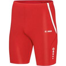 Rot - Unisex Leggings JAKO Athletico Short Tight Unisex - Red/White