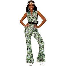 Widmann Groovy 70's Lady Jumpsuit Waves