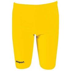 Men - Yellow Tights Uhlsport Distinction Colors Tights Men - Corn Yellow