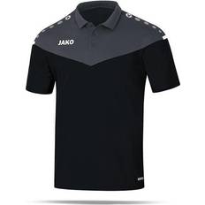 JAKO Champ 2.0 Polo Shirt Women - Black/Anthracite