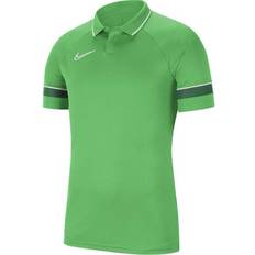 Nike Academy 21 Polo Shirt Men - Light Green Spark/White/Pine Green/White