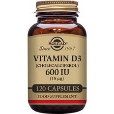 Solgar Vitamine & Nahrungsergänzung Solgar Vitamin D3 600 IU 120 Stk.