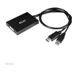 DVI-D Dual Link - DisplayPort M-F 0.6m