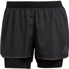 adidas Adizero Two-in-One Shorts Women - Black