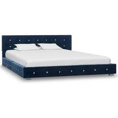 vidaXL Bed with Memory Foam Mattress 64cm Bettrahmen 140x200cm