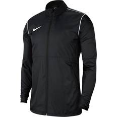 PFC-freie wasserabweisende Behandlung Oberbekleidung Nike Kid's Repel Park 20 Rain Jacket - Black/White/White (BV6904-010)