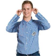 Folat Oktoberfest Shirt Blue Check