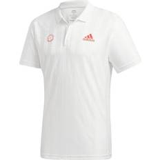 Adidas Freelift Engineered Polo Shirt Men - White/Scarlet