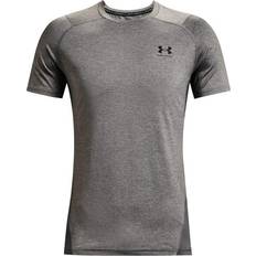 Grau T-Shirts & Tanktops Under Armour HeatGear Fitted Short Sleeve Men's