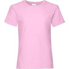 Fruit of the Loom Girl's Valueweight T-Shirt - Light Pink (61-005-052)