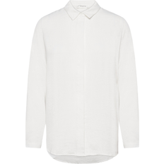 Moss Copenhagen Blair Polysilk Shirt - Cloud White