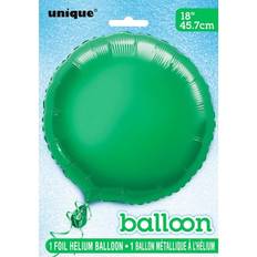 Unique Party Foil Balloon Green 5-pack