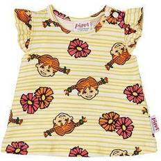 Pippi Longstocking Flower Pippi Dress - Yellow