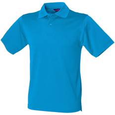 Henbury Coolplus Polo Shirt - Sapphire Blue
