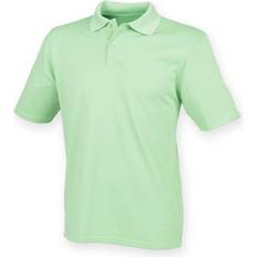 Henbury Coolplus Polo Shirt - Lime Green