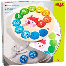 Haba Threading Game Rainbow Caterpillar 305288