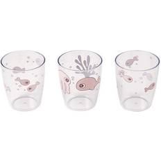 Kunststoff Becher Done By Deer Yummy Mini Glass Sea Friends 3pcs