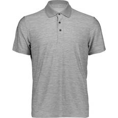 CMP Short Sleeve Polo Shirt - Grey Melange