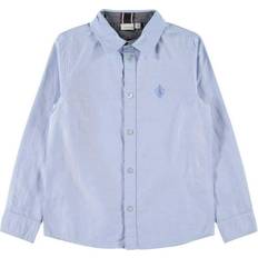 12-18M Hemden Name It Cotton Shirt - Blue/Campanula (13169166)