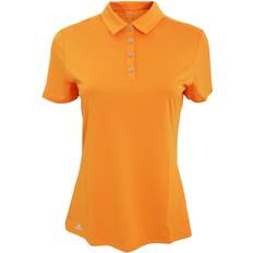 Adidas Teamwear Womens Lightweight Short Sleeve Polo Shirt - Bright Orange