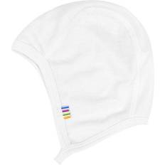 Viskose Mützen Joha Bamboo Baby Hat with Button - White (99912-345-10)