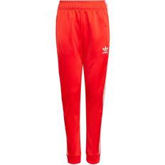 adidas Junior Adicolor SST Tracksuit Bottoms - Red/White (H37871)