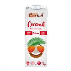 Zuckerfrei Milchprodukte Ecomil Coconut Milk Sugar-Free Bio 100cl