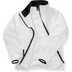 Result Women's Printable Softshell Jacket - White/Black