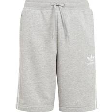 Streifen Hosen adidas Junior Adicolor Shorts - Medium Grey Heather/White (H32343)