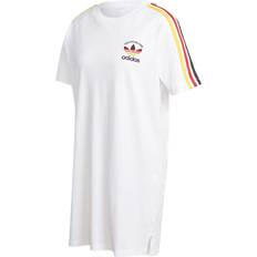 Adidas 3-Stripes Tee Dress - White/Multicolor