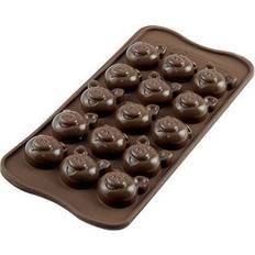 Silikomart Choco Pigs Chocolate Mold 1.22 "