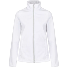 Regatta Women's Ablaze Printable Softshell Jacket - White/Light Steel