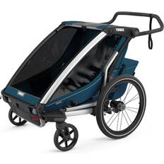 Einstellbarer Griff - Fahrradanhänger Kinderwagen • Preis »
