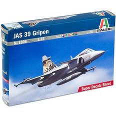 1:72 Scale Models & Model Kits Italeri Fighter Aircraft Kit Saab JAS-39 Gripen 1:72